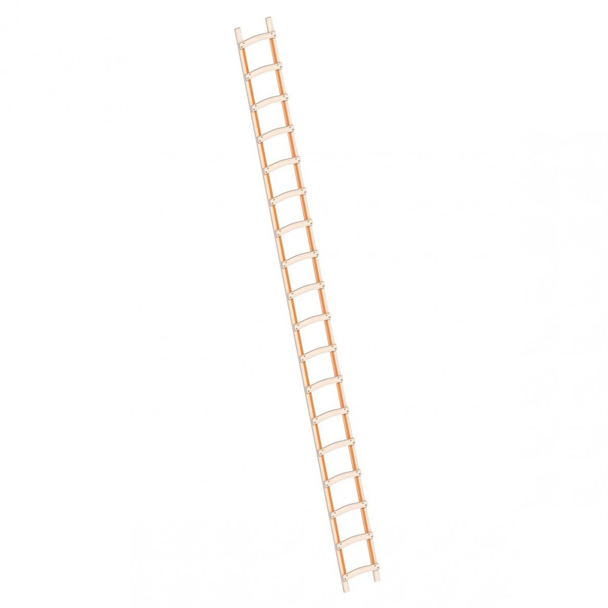 Stogdengio medinės kopėčios Layher 1046 8